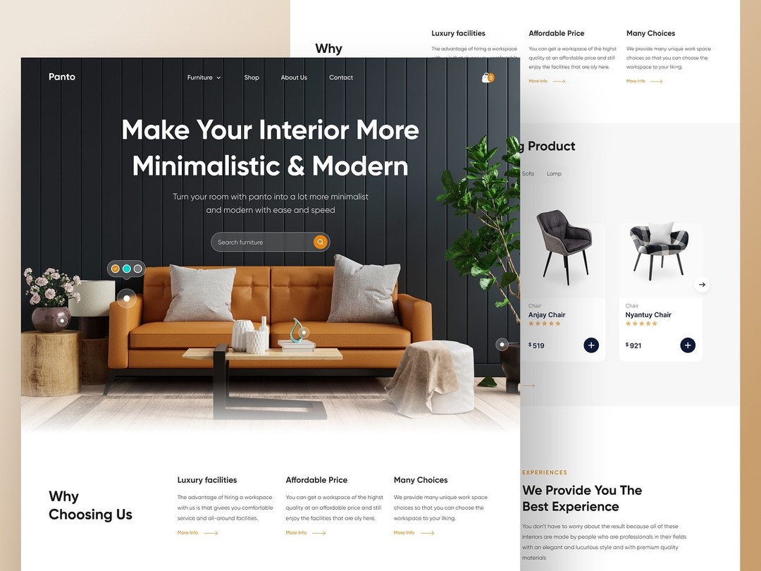 Furniture Website