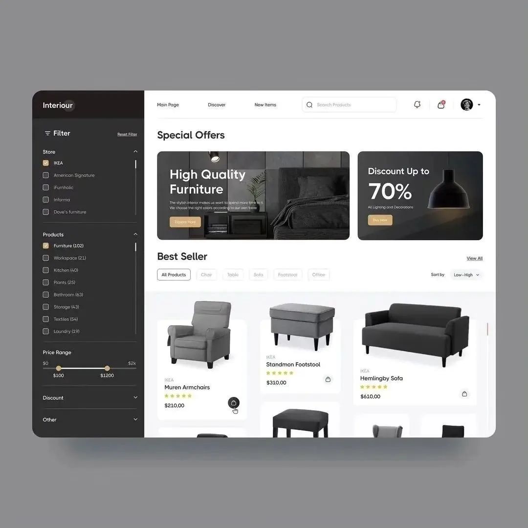 Eccomerce site